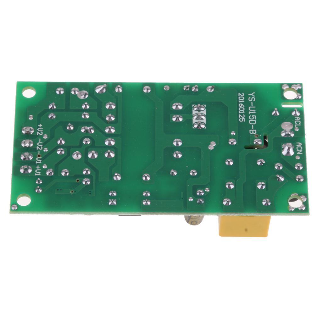 2x AC-DC 85-265V To 12/5V Dual Output Isolated Power Supply Module