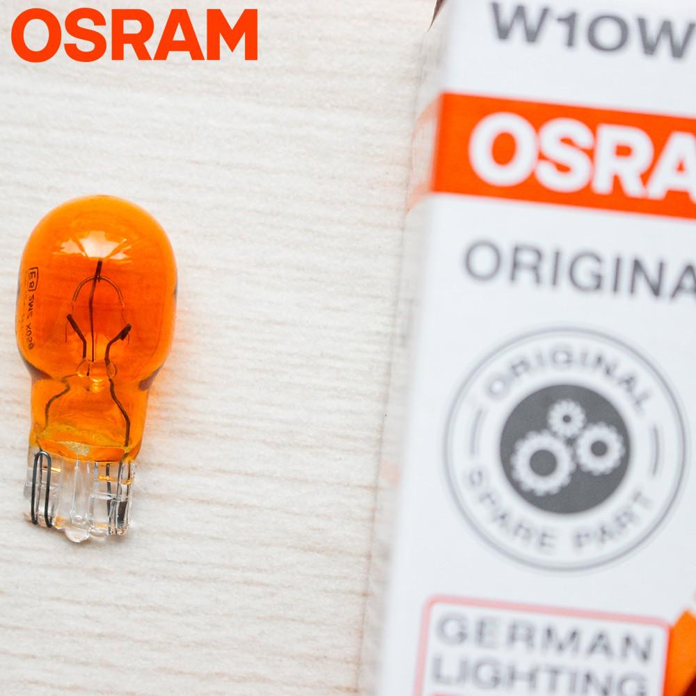 Bóng đèn xi nhan vàng OSRAM T13 xe Dream, Wave, Sirius, Viva,.. - Hàng chính hãng