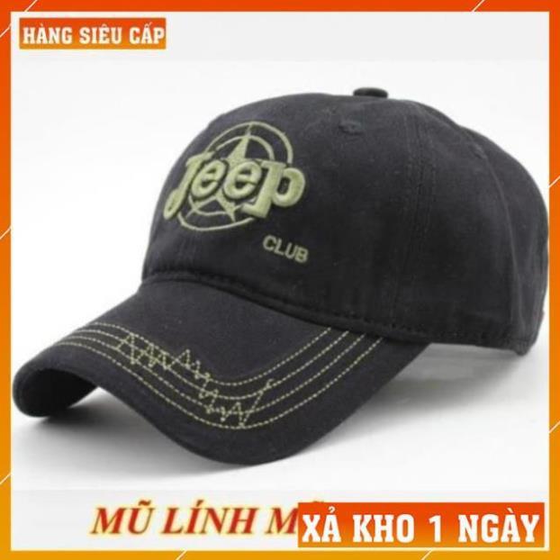 Nón Kết Nam Đẹp - Mũ Lưỡi Trai Lính Mỹ JEEP Giá Rẻ