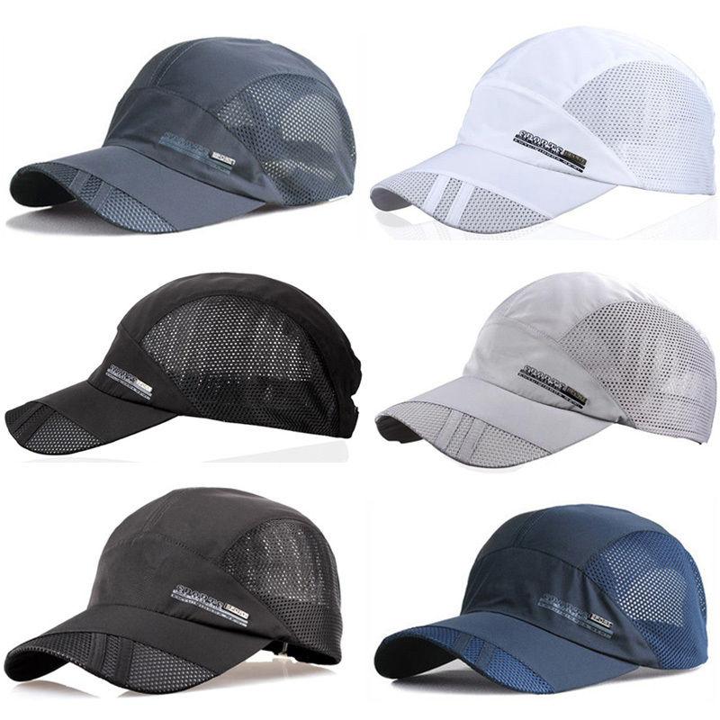 Có Thể Điều Chỉnh Khô Chạy Bóng Chày Lưới Mùa Hè 8 Màu Gorras Nón Che Nam Nón Thể Thao Thời Trang Thoáng Mát Nóng Nhanh Ngoài Trời Phổ Biến Color: Camo Red-B