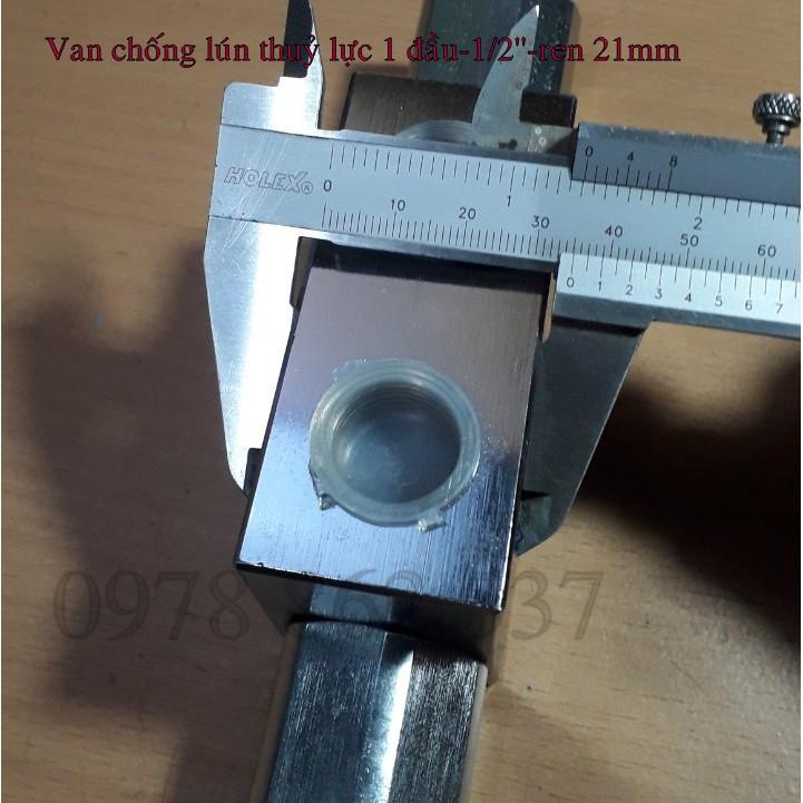 Van chống lún thuỷ lực 1 đầu - ren 21mm