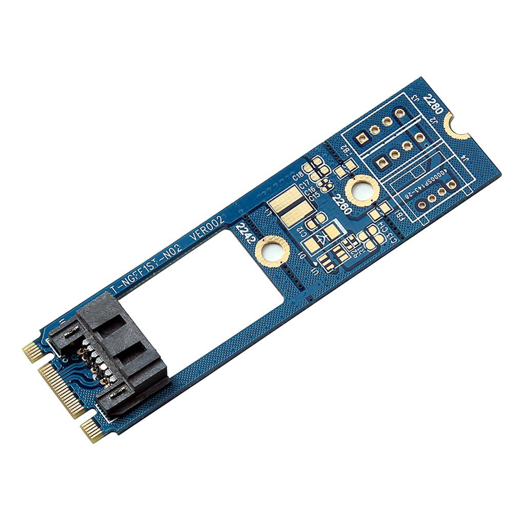 M.2   Key to  III 7 Pin SSD Converter Board Card,