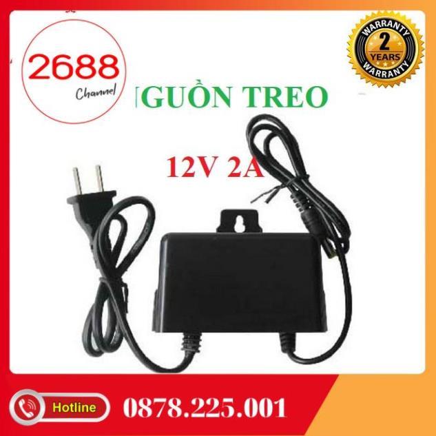 Nguồn Camera 12V - 2A Treo Ngoài Trời