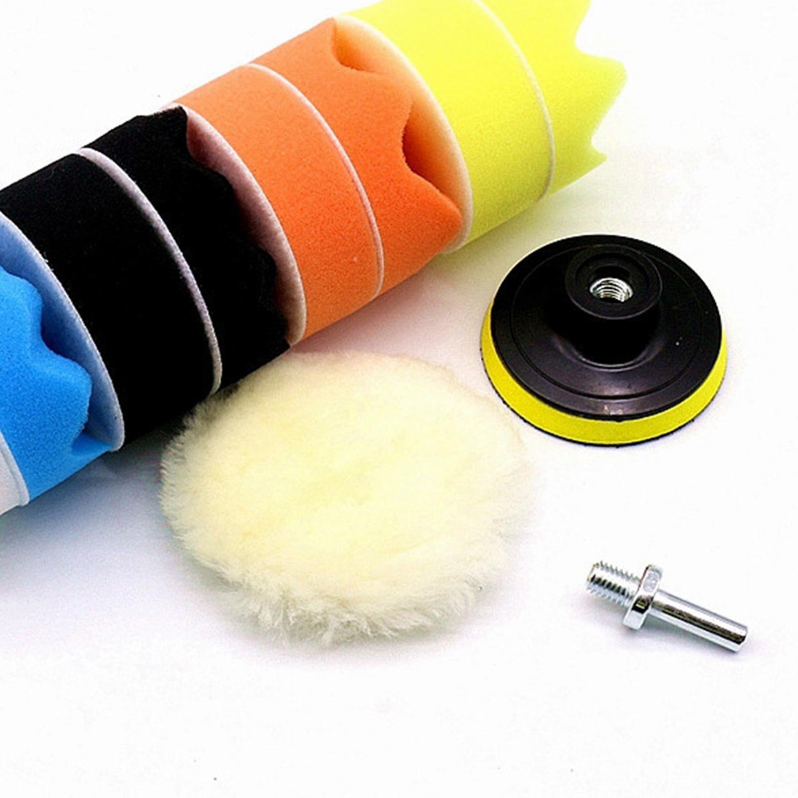 3"/4"/5" Auto Waxing Polishing Buffing Sponge Pads Car Polisher