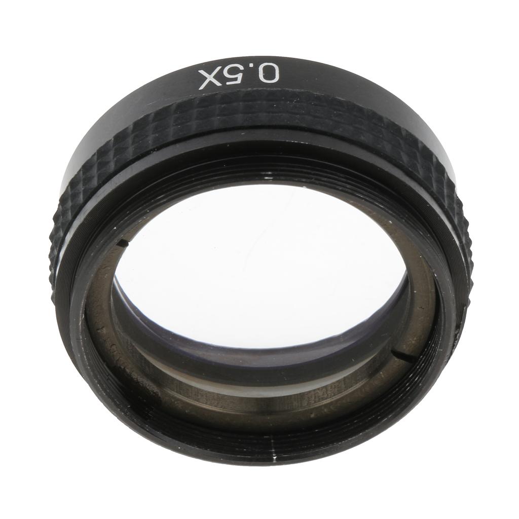 0.5 Compartment Barlow Auxiliary Lens with 42 Mm Mounting Thread for Stereo Microscope