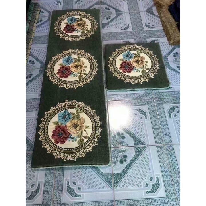 Thảm trải ghế tây âu, đệm ghế gỗ TG01