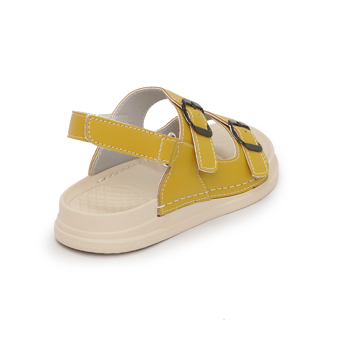 Sandal Hai Quai Ngang Cao 2cm Đế Cao Su Nguyên Khối Chóng Trượt Mã HNSDX2F805