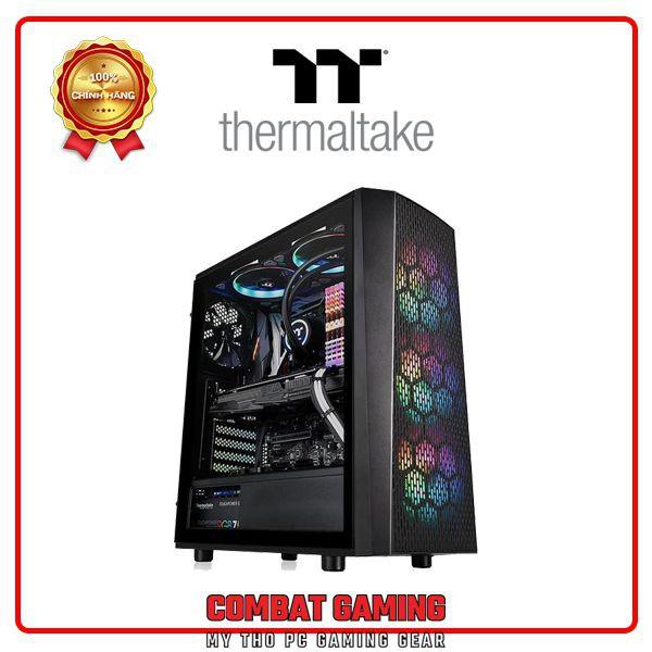 Vỏ Case THERMALTAKE Versa J24 Tempered Glass RGB Edition - Hàng Chính Hãng