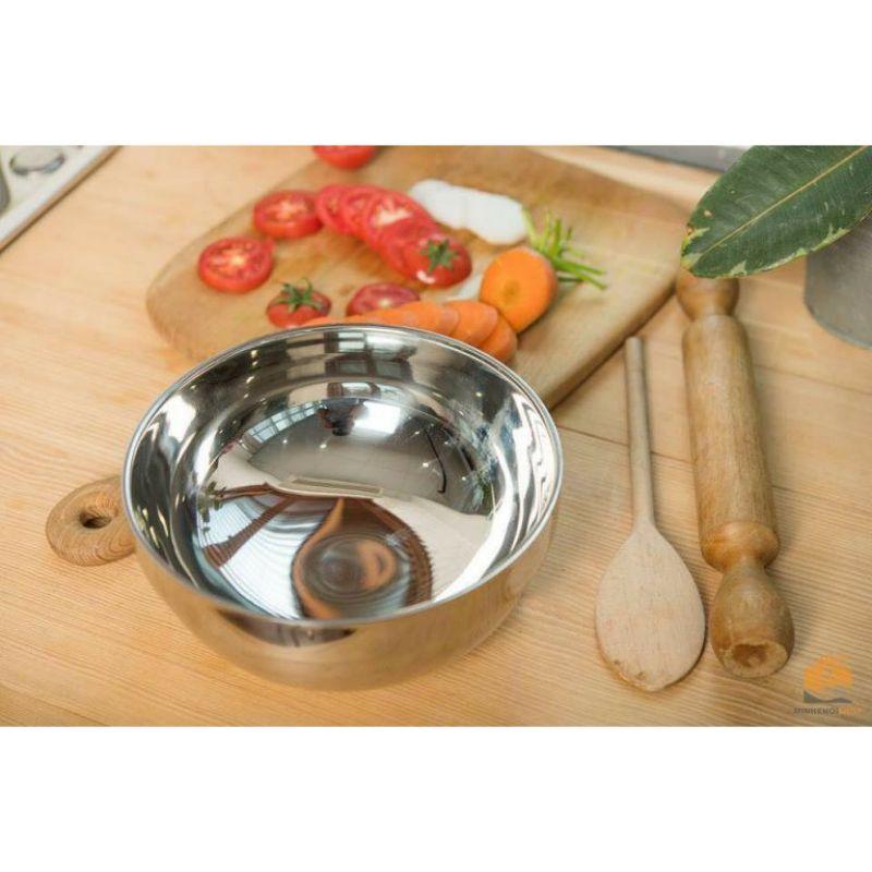 Bát Inox 2 Lớp, Tô Chống Nóng Tiện Dụng Gia Đình, Đồ Dùng Phòng Bếp