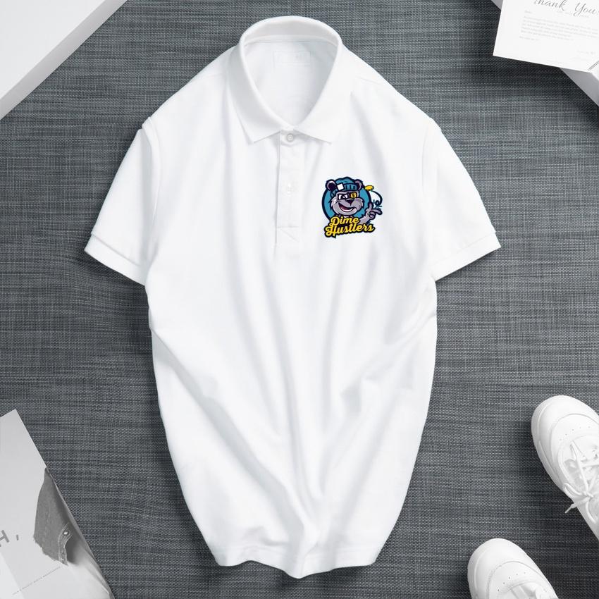 Áo polo nam , cổ dệt bo len ,áo thun nam có cổ tay ngắn thanh lịch Gấu - Soha Clothing