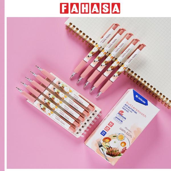 Hộp 20 Bút Gel Buttersmooth B 0.5 mm - Thiên Long GELB-033 - Mực Xanh - Cơm Tấm