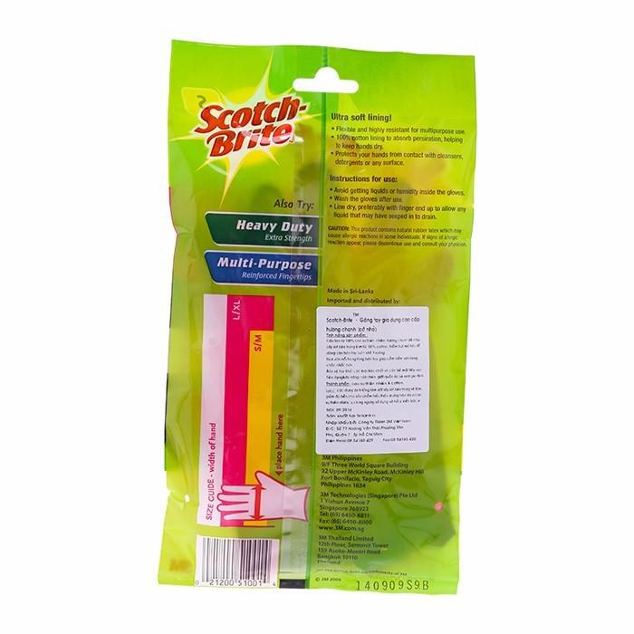 Combo 2 Bộ Găng Tay Gia Dụng Cao Cấp Scotch Brite