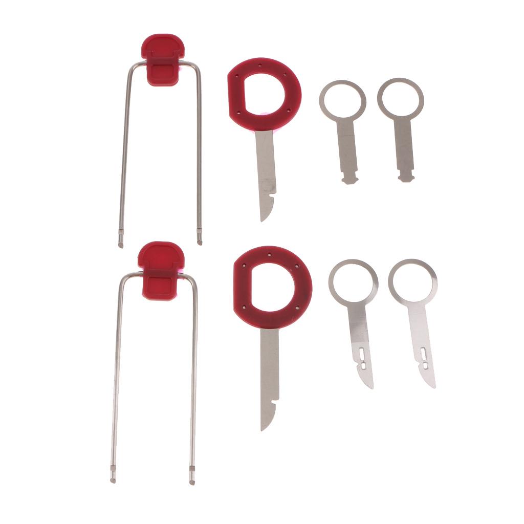 13 Pieces Car Radio Door Clip Panel Trim Dash Audio Removal Pry Kit Tool Set