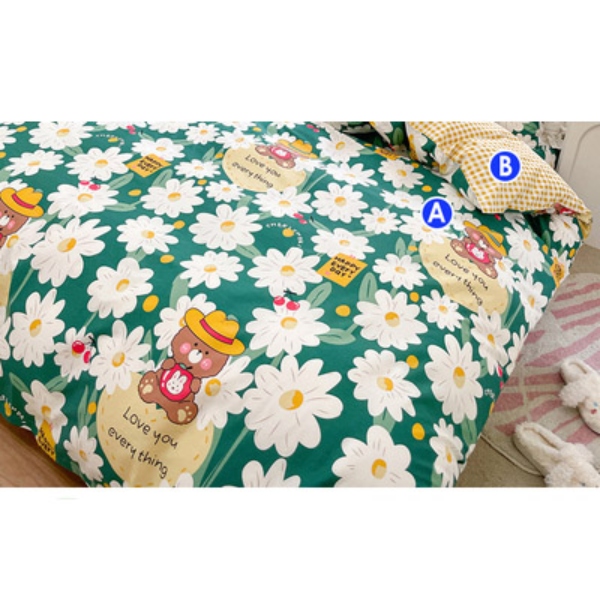 Vải may chăn ga áo gối,gối ôm khổ 2m35 nhiều mẫu họa tiết dễ thương