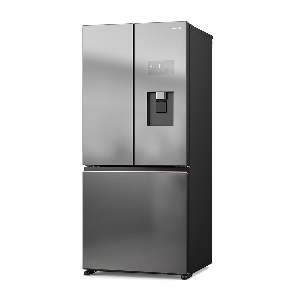 Tủ lạnh Panasonic Prime+ 3 cánh NR-CW530XHHV 495L - Cảm biến thông minh - Vòi lấy nước ngoài kháng khuẩn, khử mùi tiện lợi  - Chức năng làm đá tự động - Bảo hành 24 tháng - Hành chính hãng