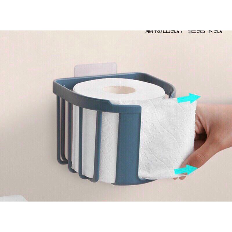 Giỏ Nhựa Dán Tường Giỏ Đựng Đồ Trong Phòng Tắm Tiện Dụng
