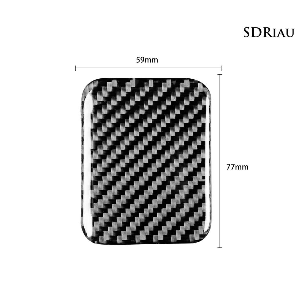 Miếng Dán Sợi Carbon Bảo Vệ Nút Điều Khiển Giữ Ấm Cho Subaru Brz 17-19