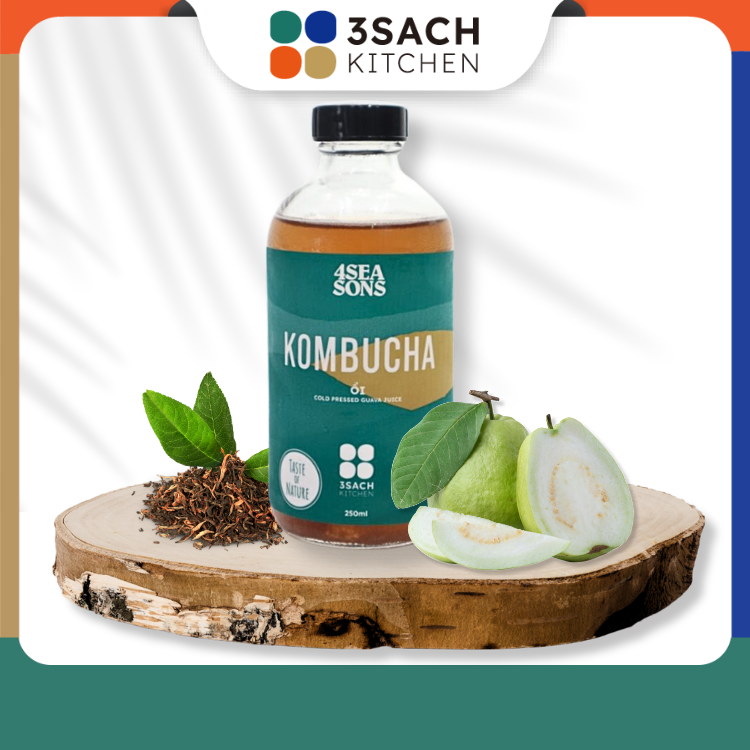 Kombucha Ổi 4Seasons (Chai 250Ml)