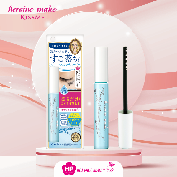 Mascara Tẩy Trang Mi Kissme Heroine Make Speedy Mascara Remover ( 6,6mL)