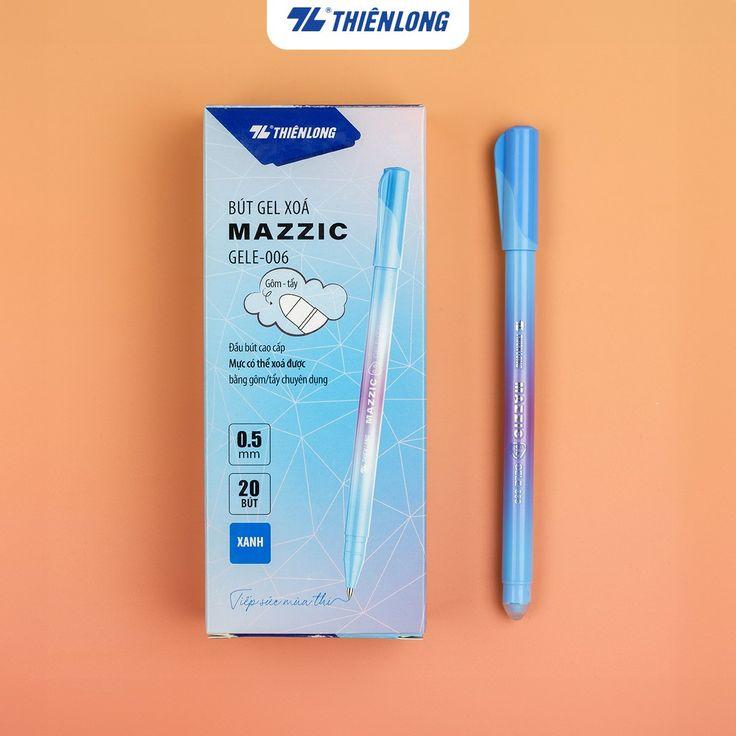 Bút Gel Xóa Được Thiên Long Mazzic GELE-006 - Màu Xanh