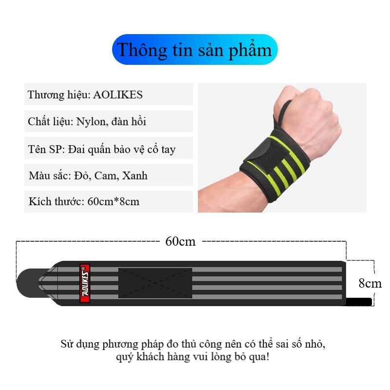 Đai quấn bảo vệ cổ tay Aolikes -1539