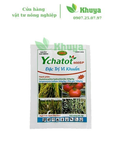 Thuốc trừ bệnh Ychatot 900SP 5gr Đặc trừ vi khuẩn