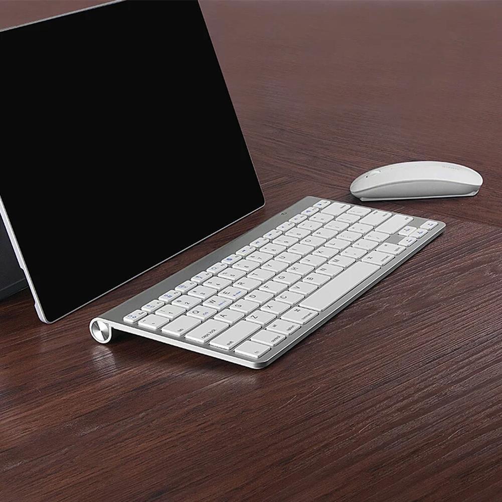 Bộ Bàn Phím Chuột Không Dây Wireless USB 2.4GHz Ultra Thin Mini AZONE