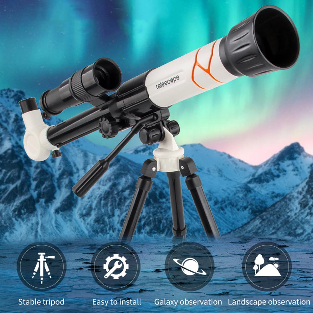 NO.XD168-004 Astronomical Telescope With Tripod Entry Level Children Telescopes High Definition Star Viewing Telescope