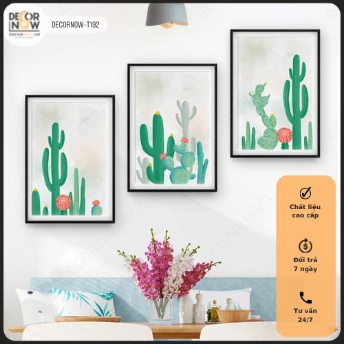 Tranh Treo Tường CANVAS Phòng Khách, Phòng Ngủ, DECORNOW, 3 Bức Trang Trí, Decor, Đẹp Nhất 2022 DCN-04