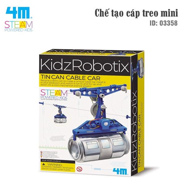 Đồ Chơi Khoa Học Lắp Ráp Cáp Treo Mini – 4M 03358