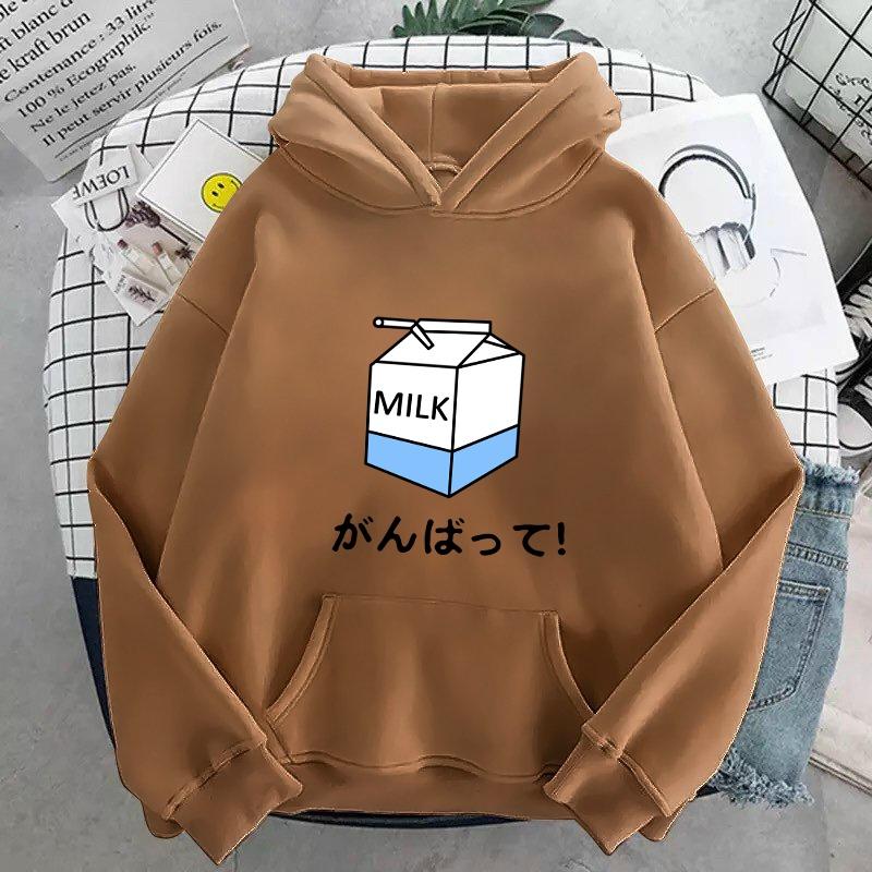 ÁO HOODIE NAM NỮ IN HỘP SỮA