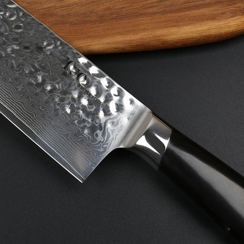 DAO BẾP NHẬT BẢN GYUTO THÉP DAMASCUS MÃ B6DT119