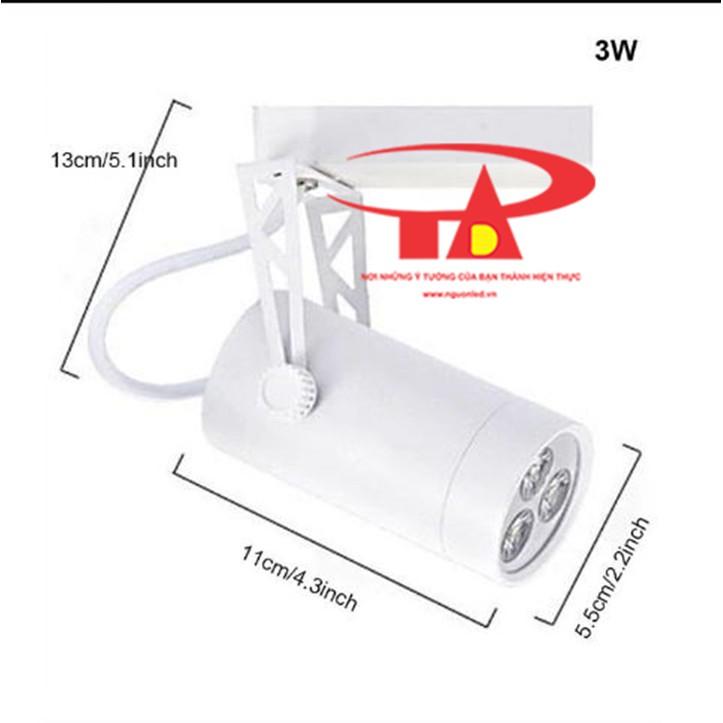 Đèn led rọi ray 3w,5w,7w,12w