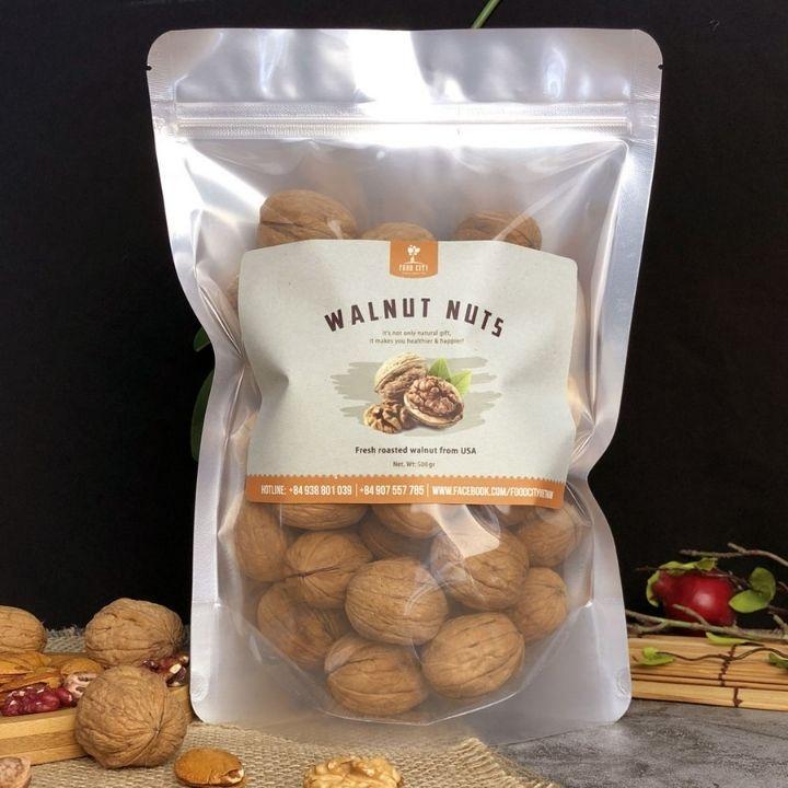 Óc chó vàng Mỹ nguyên hạt-500gr-Túi | Foodcity