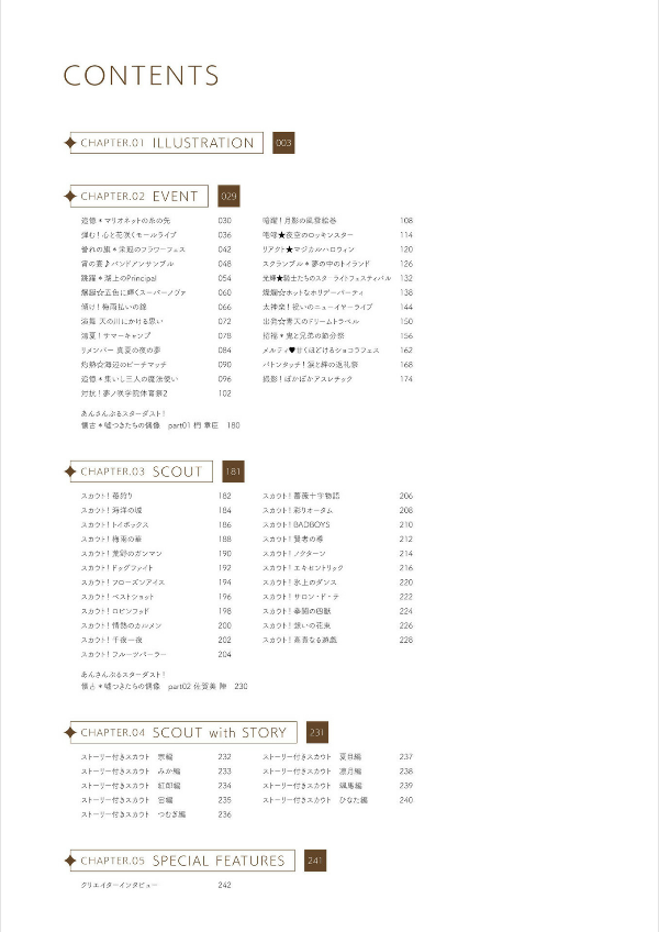 あんさんぶるスターズ! 公式ビジュアルファンブック Vol. 2 - Ensemble Stars! Official Visual Fan Book Vol. 2