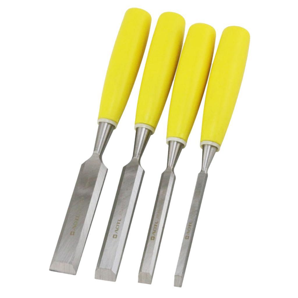 4-Piece Soft-Grip Chisel Set