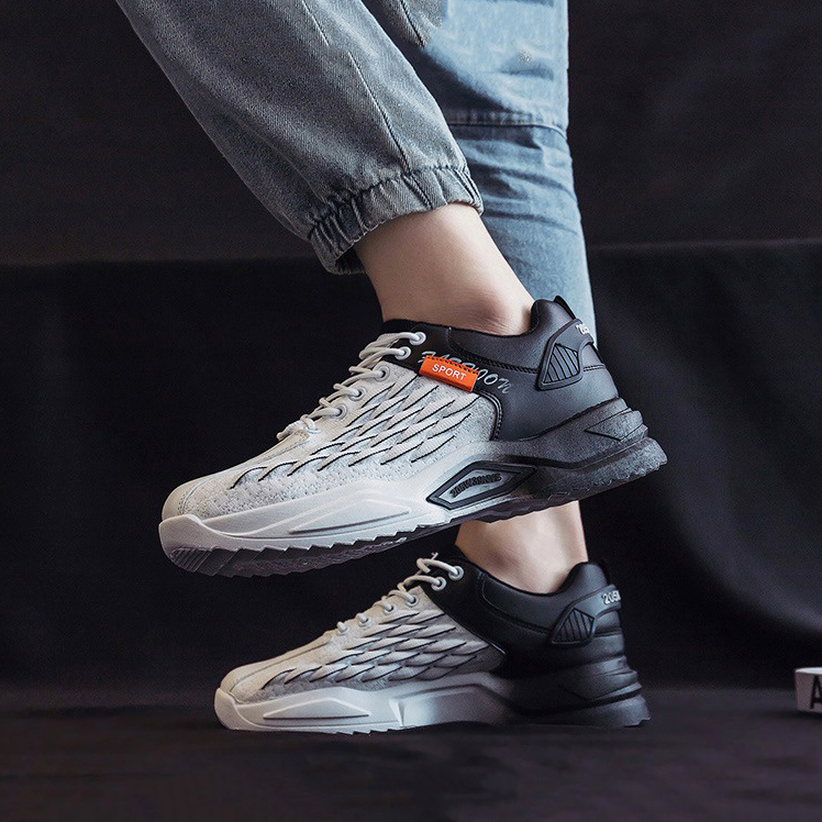 Giày Thể Thao Nam Đế Cao Cổ Lửng TT14 Fashion