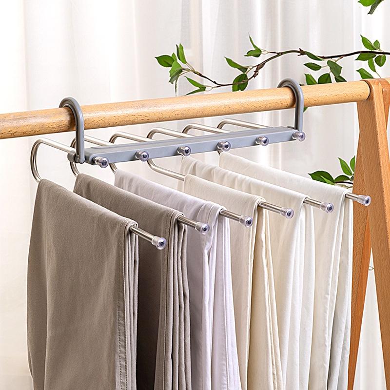Móc Treo Quần Áo Bằng Hợp Kim Nhôm Có Thể Gấp Gọn Tiện Dụng