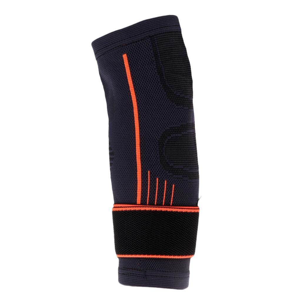 2x Elbow Brace Support Basketball Arm Brace Support Compression Sleeve