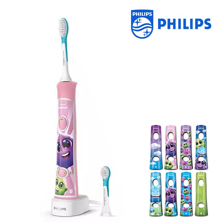 Bàn chải đánh răng điện trẻ em Philips Sonicare HX6352 - Hàng Nhập Khẩu