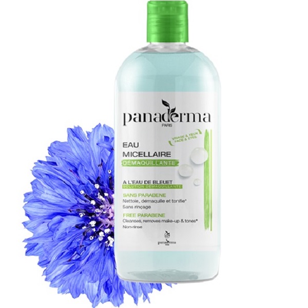 Nước tẩy trang Panaderma 500ml hương việt quất nắp xanh