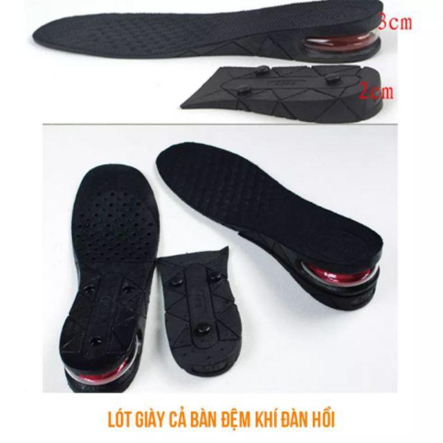 Lót giày tăng chiều cao có đệm khí cả bàn + TẶNG QUÀ JL-1164