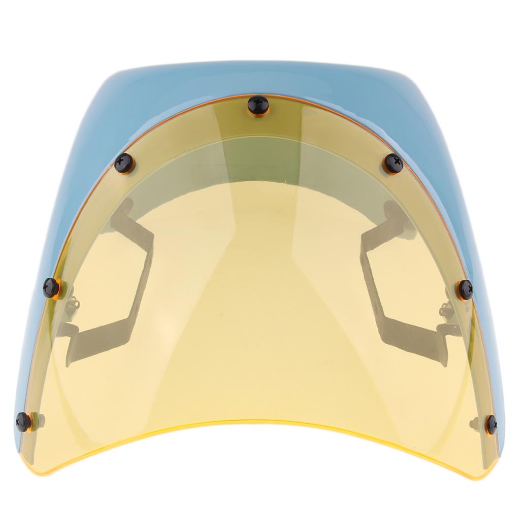 7 Xe Máy Trước Đèn Pha Fairing Phủ Màn Hình Cho Retro Cafe Racer