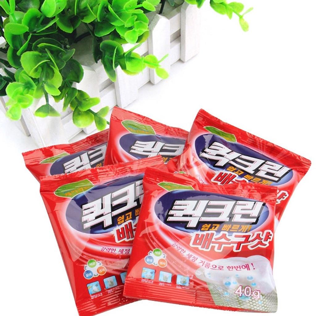 Bột Thông Cống, Thông Tắc Bồn Cầu Hàn Quốc Cao Cấp combo