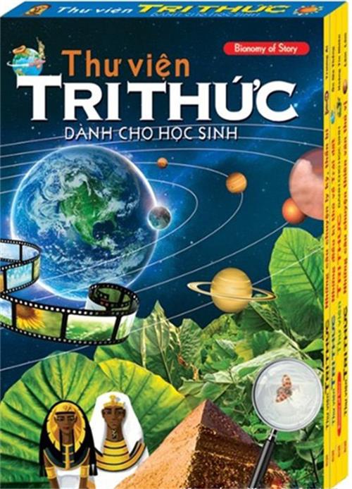 Sách: Thư Viện Tri Thức Dành Cho Học Sinh (  4 Cuốn)