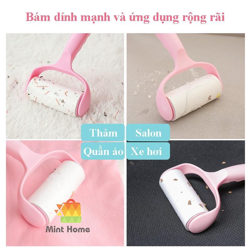 Cây lăn bụi thông minh đa năng làm sạch quần áo, sàn nhà, ga giường, lông chó mèo, sofa tiện ích