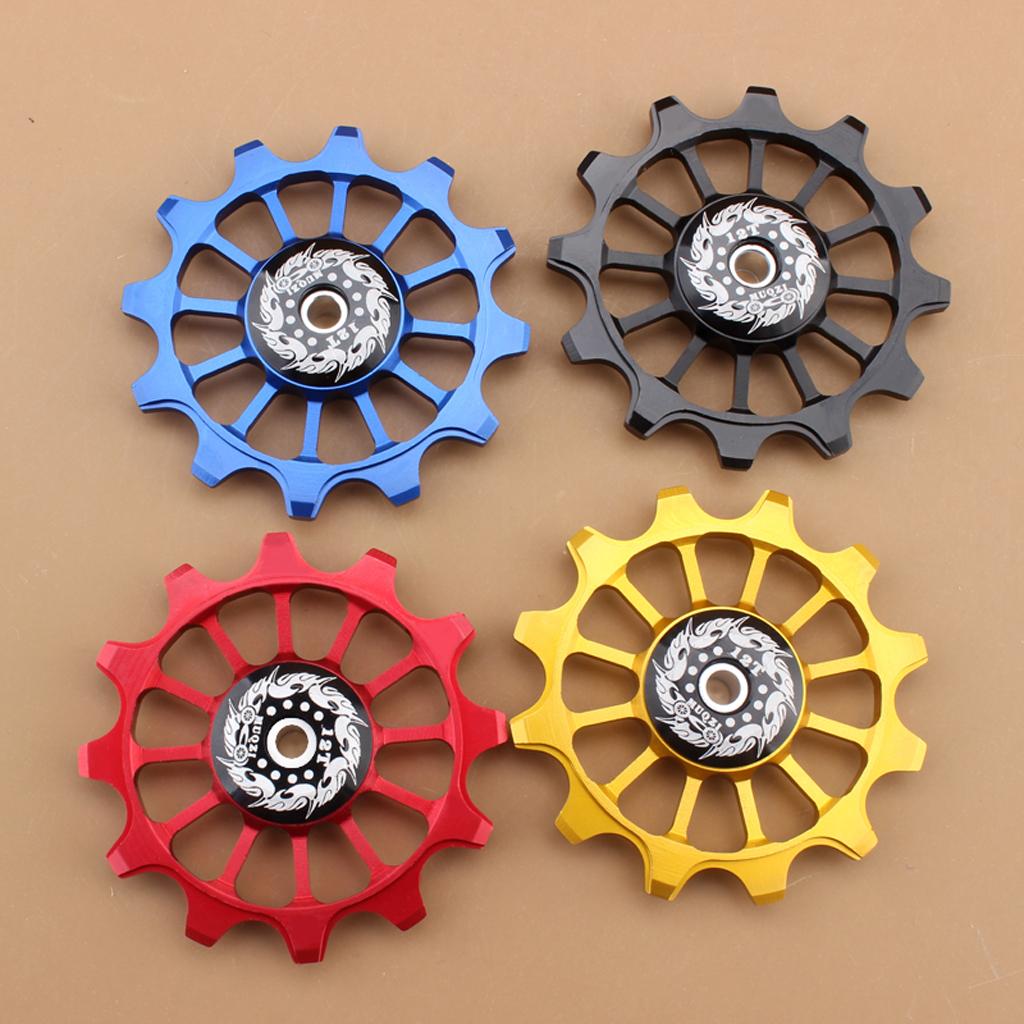 Derailleur Pulley 12T Rear Derailleur Jockey Wheel for Road Bike, Mountain Bike, MTB, BMX