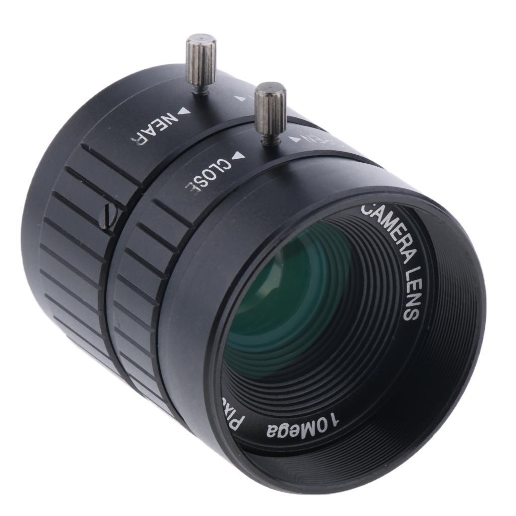 HD 5MP 25mm F1.4 Aperture Focal Fixed Focus CS C Mount CCTV Lens Format 2/3"