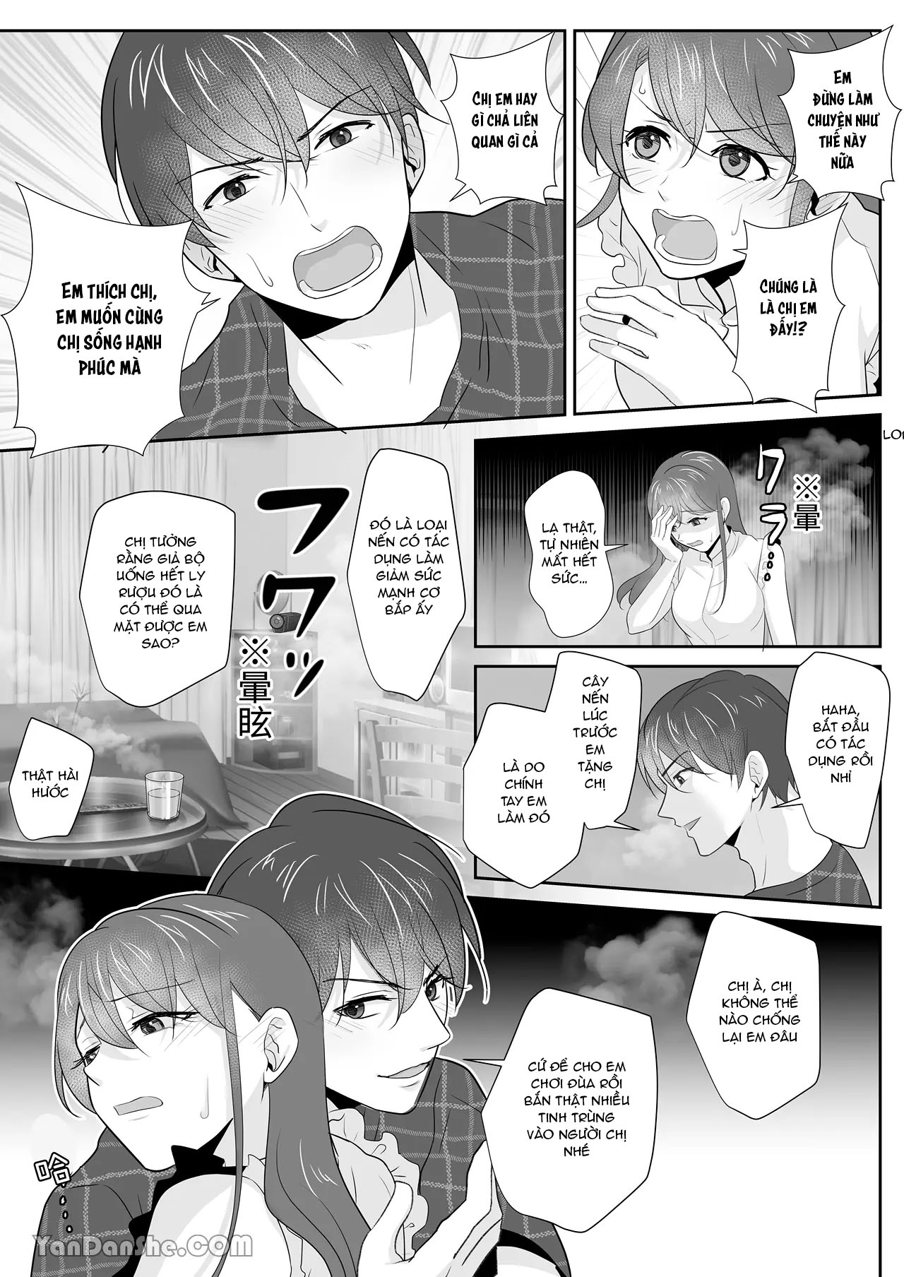 em trai kế chuốc thuốc chị gái để cưỡng hiếp chapter 1 15
