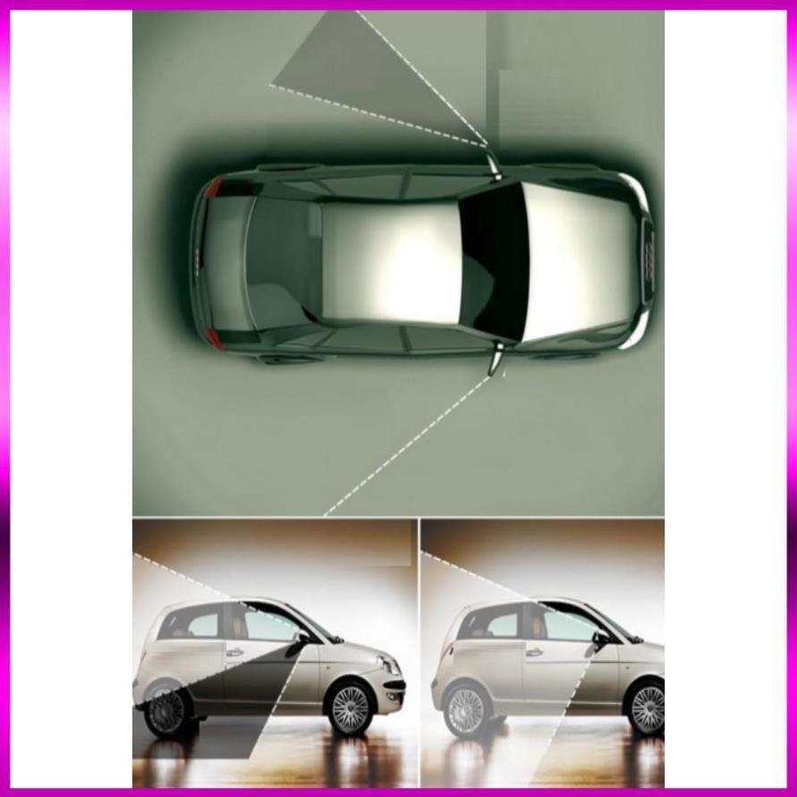 Bộ 2 gương phụ ô tô điều chỉnh 360 độ - 206017